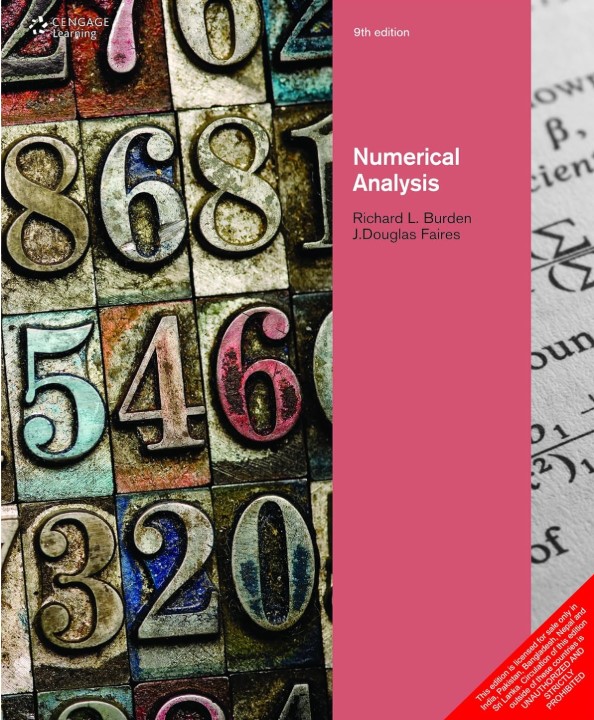 Numerical Analysis | 9th Edition